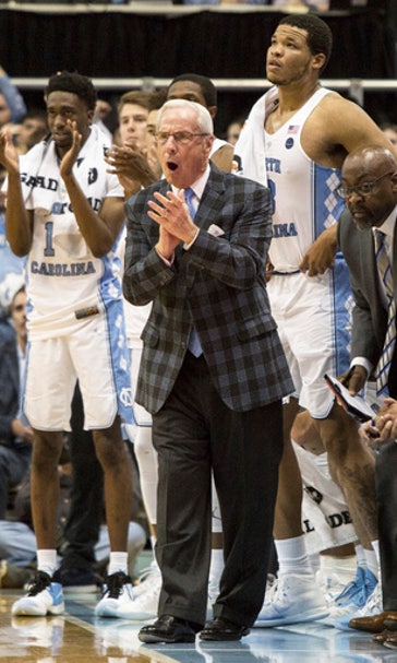 No. 9 UNC tops Syracuse 85-68 for Williams' 800th career win (Jan 16, 2017)